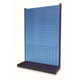固定型单面物料架960×375×1450mm(2方孔1百叶)，KR-1321